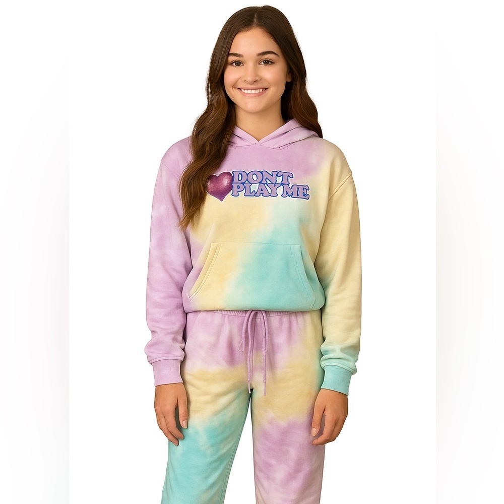 Don’t Play Me- Streetwear Tie Dye Hoodie/ Jogger Set- Size Medium